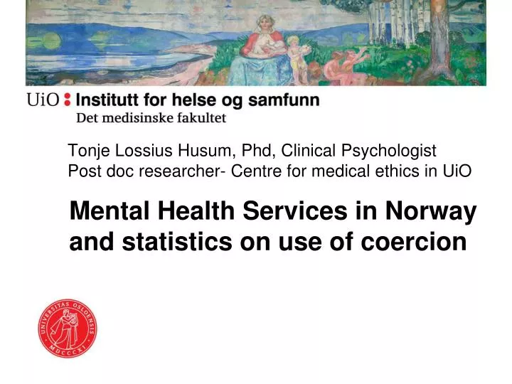 tonje lossius husum phd clinical psychologist post doc researcher centre for medical ethics in uio
