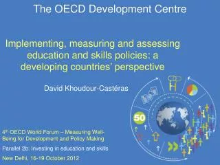 the oecd development centre