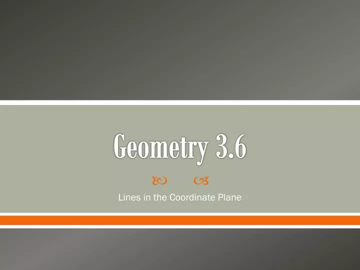 geometry 3 6