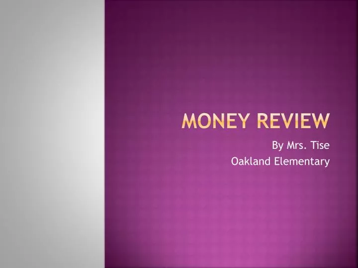 money review