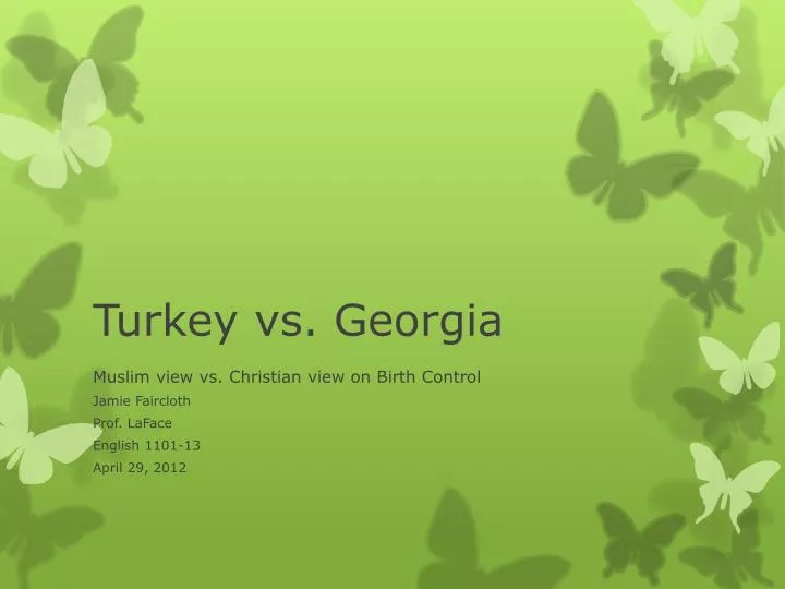 turkey vs georgia