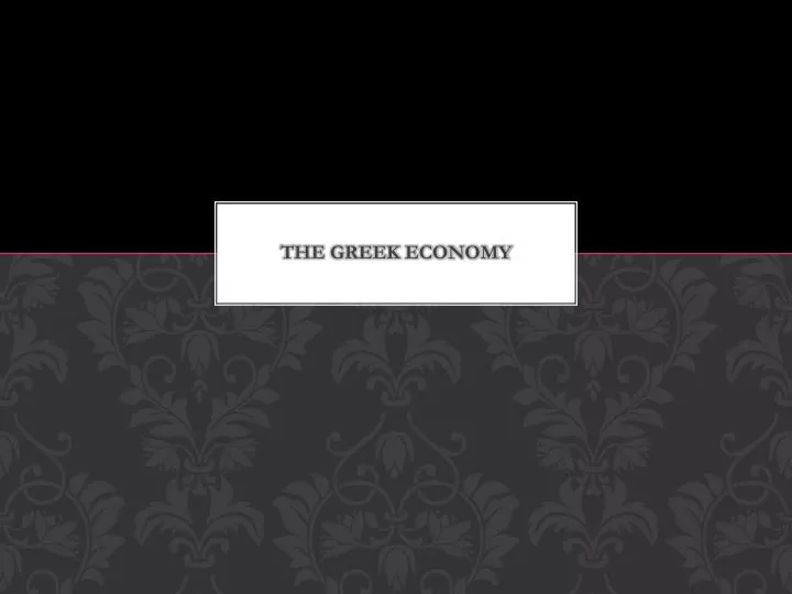 the greek economy