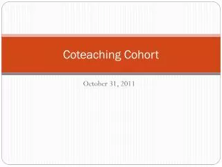 Coteaching Cohort