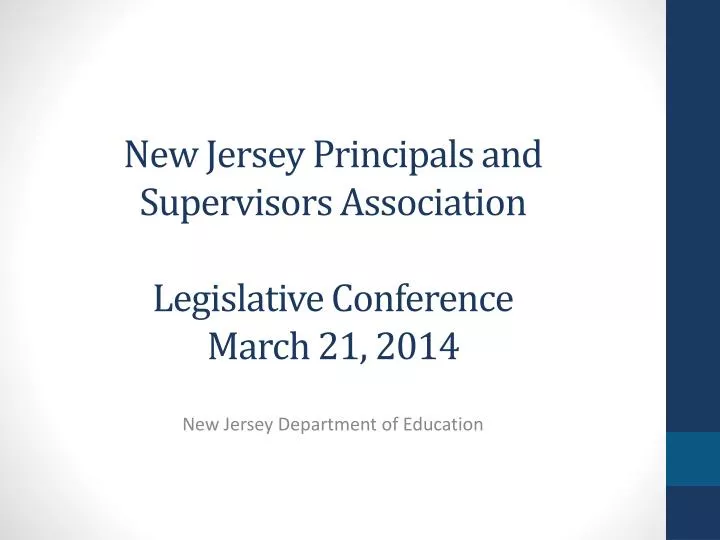 new jersey principals and supervisors association legislative conference march 21 2014