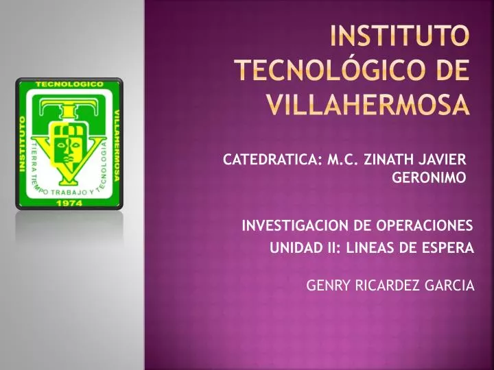 instituto tecnol gico de villahermosa