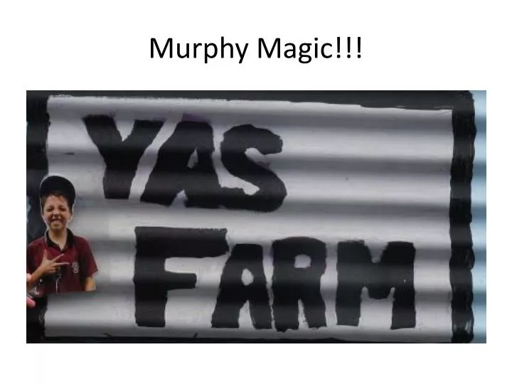 murphy magic