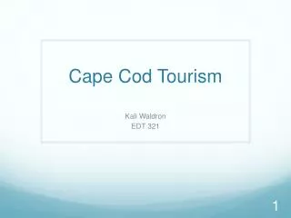 Cape Cod Tourism