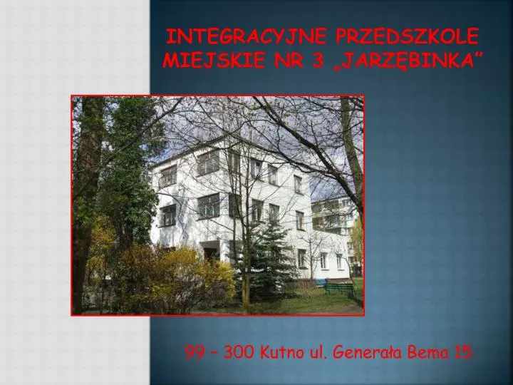 integracyjne przedszkole miejskie nr 3 jarz binka