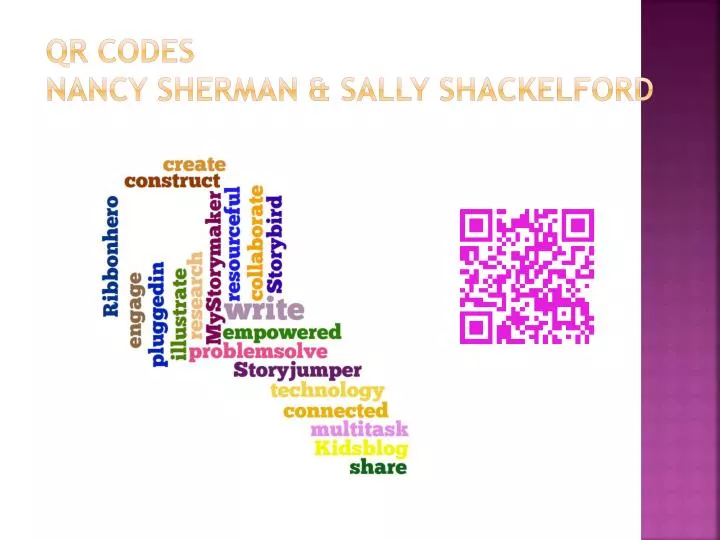qr codes nancy sherman sally shackelford