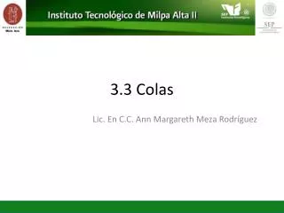 3 3 colas