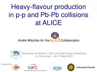 Heavy- flavour production in p-p and Pb-Pb collisions at ALICE