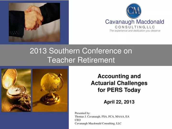 2013 southern conference on teacher retirement