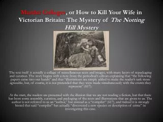 Making Meaning of a Murder Mystery