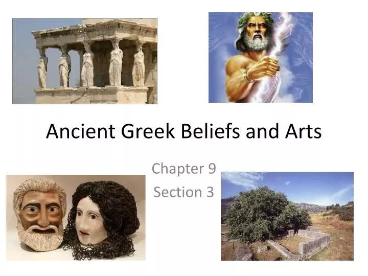 ancient greek beliefs and arts