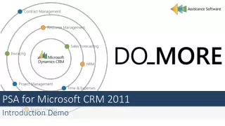 PSA for Microsoft CRM 2011