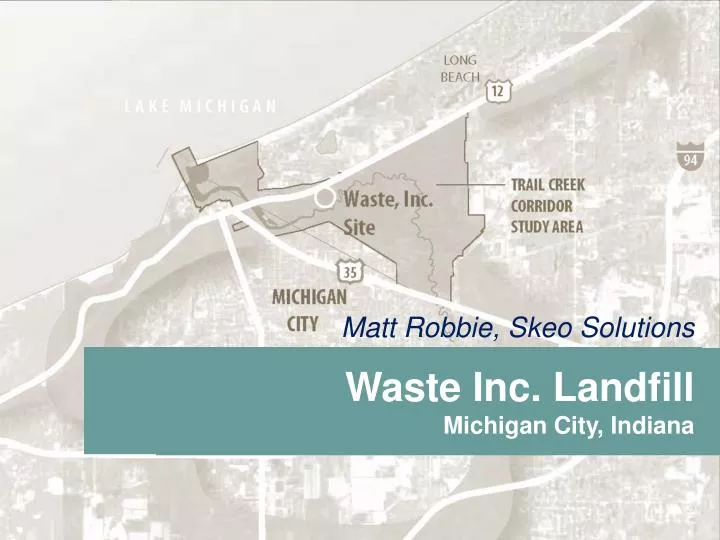 waste inc landfill michigan city indiana