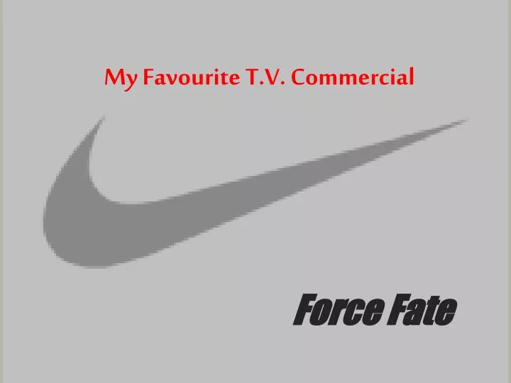 my favourite t v commercial