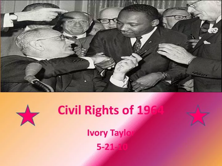 civil rights of 1964