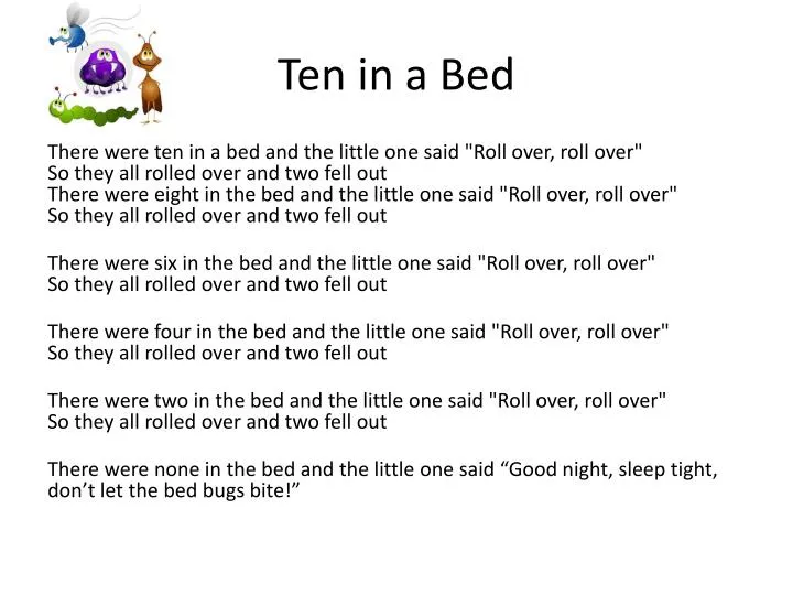 ten in a bed