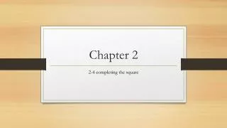 Chapter 2