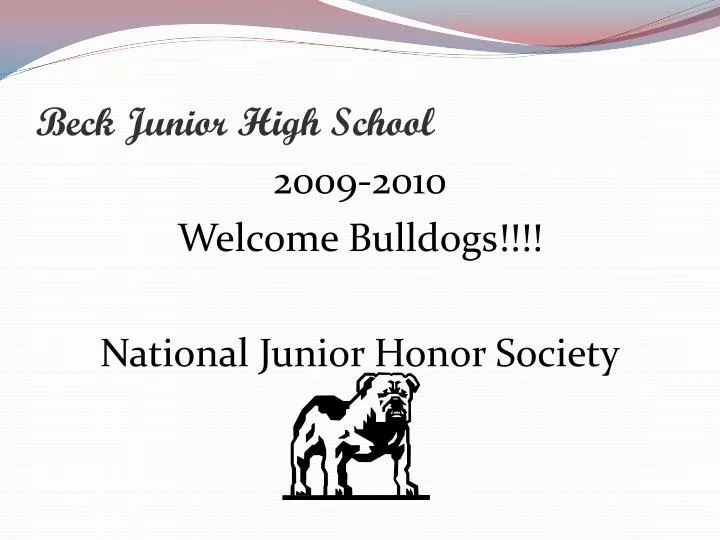 beck junior high school