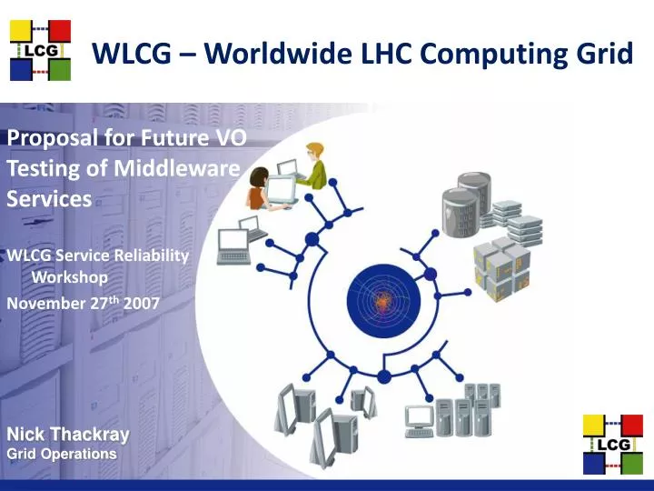 wlcg worldwide lhc computing grid