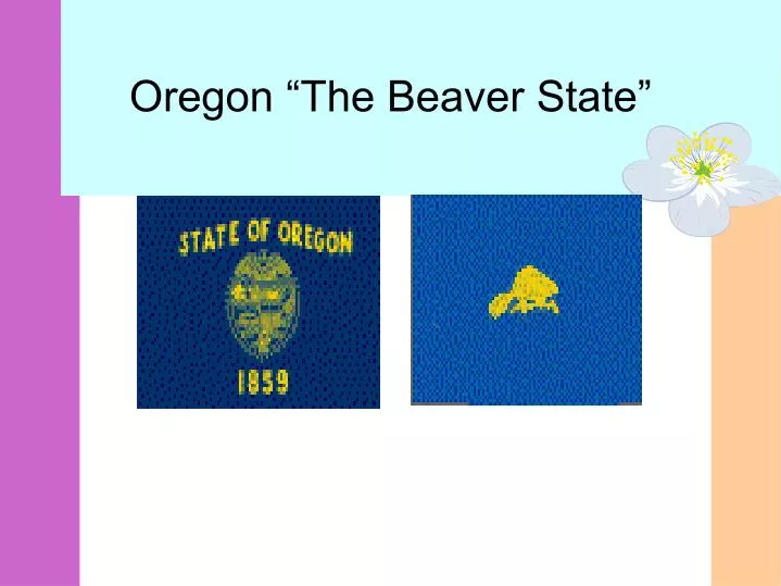 oregon the beaver state