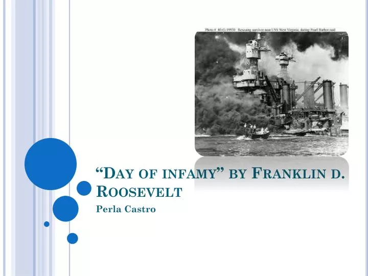 day of infamy by f ranklin d roosevelt