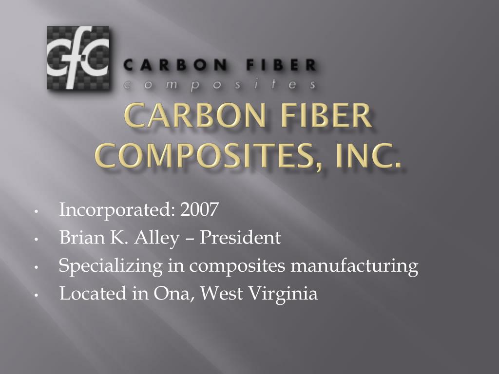 PPT - Carbon Fiber Composites, Inc. PowerPoint Presentation, free ...