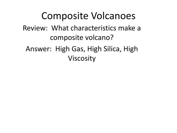 composite volcanoes