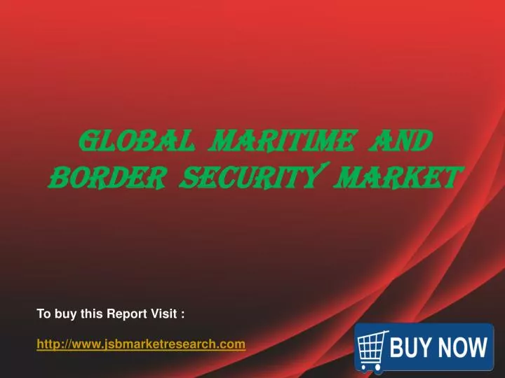 global maritime and border security market
