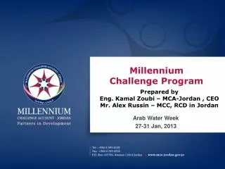 Millennium Challenge Program