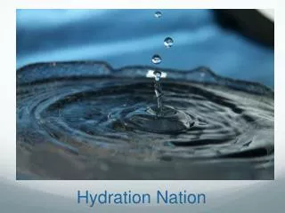 Hydration Nation