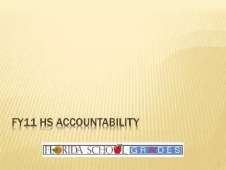 FY11 Hs accountability