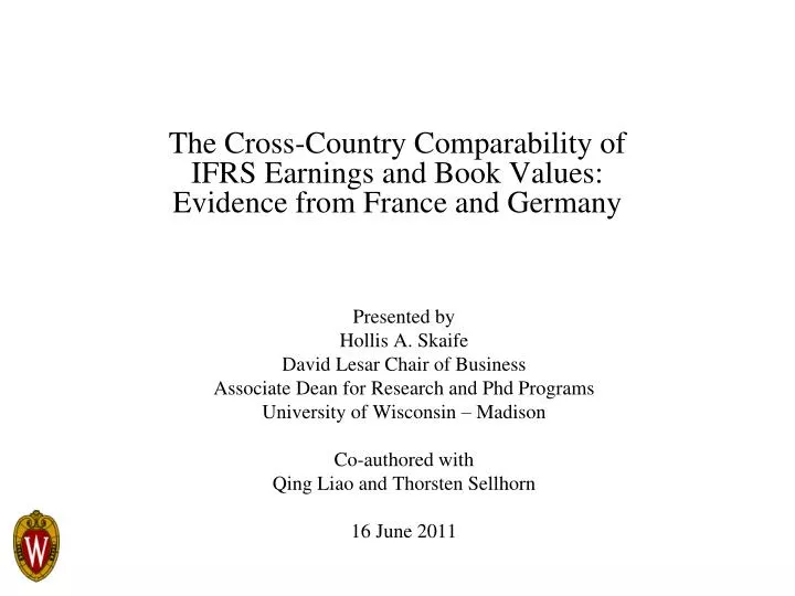 the cross country comparability of ifrs earnings and book values evidence from france and germany