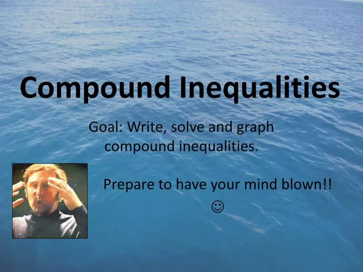 compound inequalities