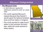Missouri Compromise - slide 1