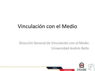 vinculaci n con el medio