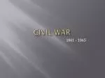 Civil War - slide 1