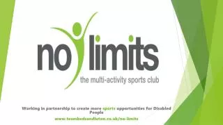 Working in partnership to create more sports opportunities for Disabled People