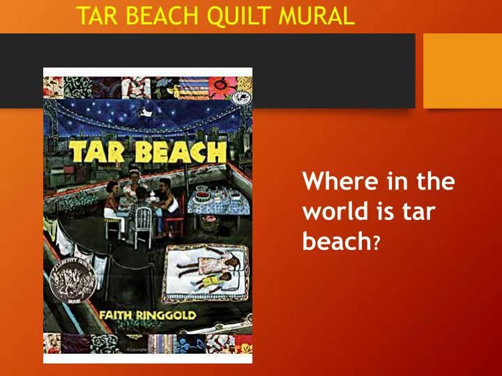 tar beach quilt mural