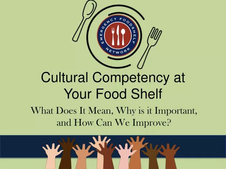 cultural competency at your food shelf
