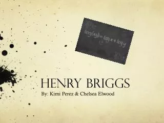 Henry Briggs
