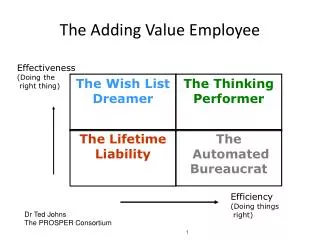 The Adding Value Employee