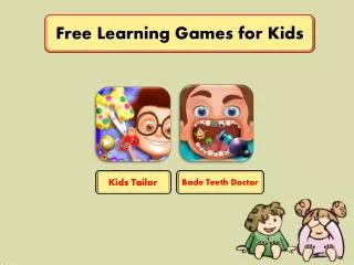 Free Learning Games for Kids
