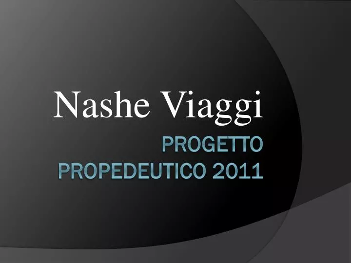 nashe viaggi