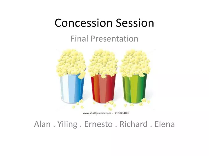 concession session