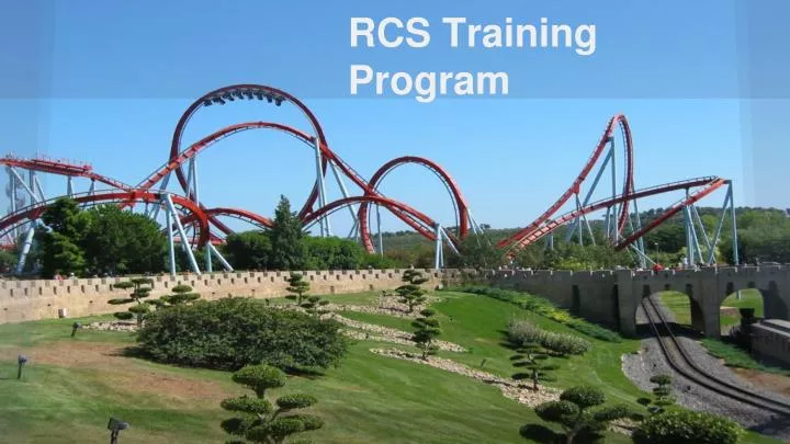 rcs training program