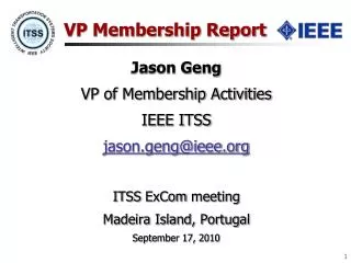 VP Membership Report