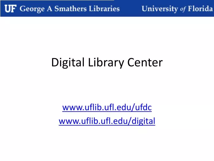 digital library center